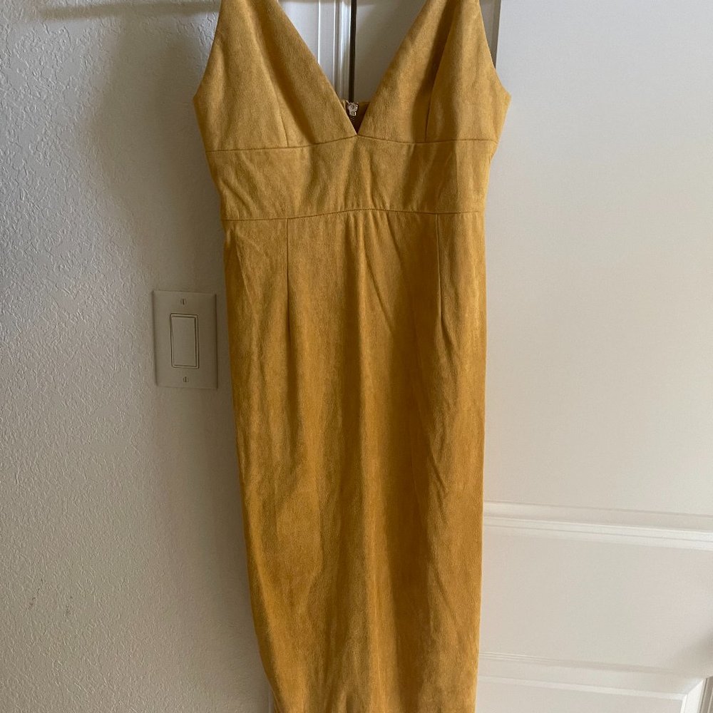 Velvet dress, worn once, size small